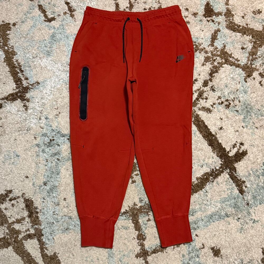 Nike Tech Fleece Mens Sweatpants Size Large Burnt Orange